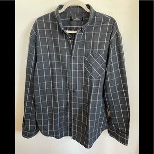 Emiqude slim fit winter button down shirt